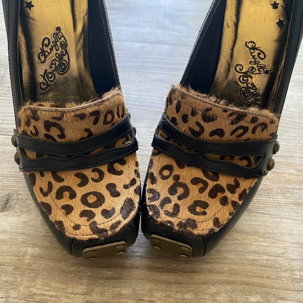 Leopard print heels - Picture 5 of 8